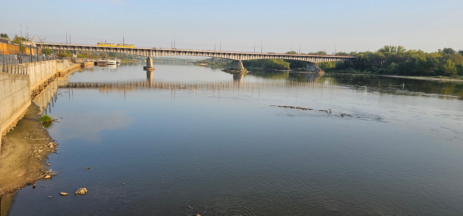 Wisła w Warszawie Fot. Grzegorz Walijewski |IMGW-PIB