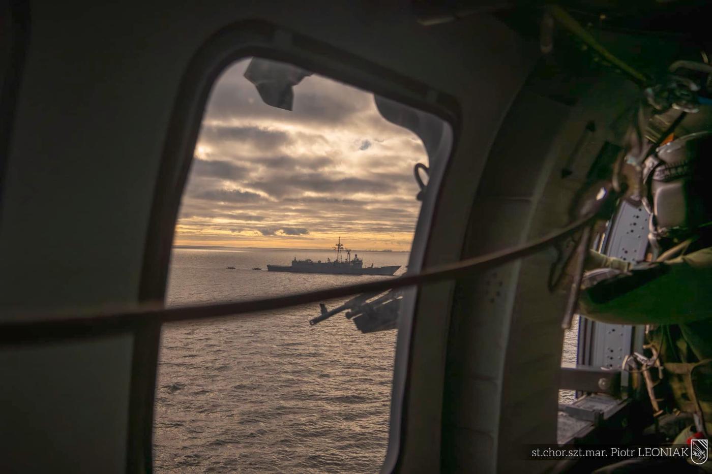 fot.  st. chor. szt. mar. Piotr Leoniak / Marynarka Wojenna RP