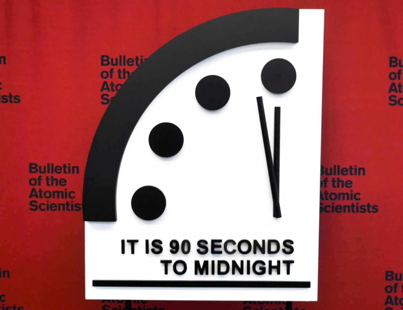 Zegar zagłady  ang. Doomsday Clock  | fot. Bulletin of the Atomic Scientists