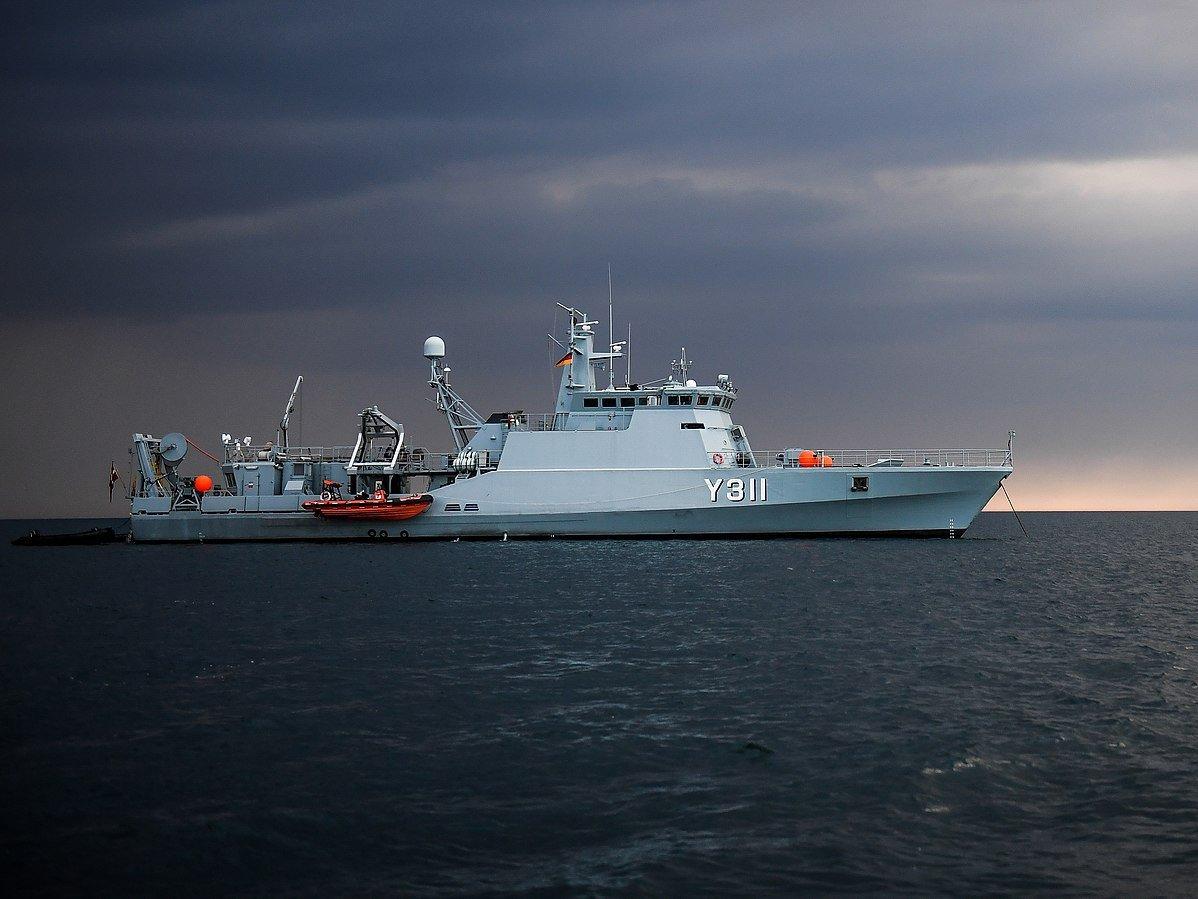 Duński patrolowiec typu Flyvefisken  HDMS S l ven  Y311  | fot. Wikimedia Commons