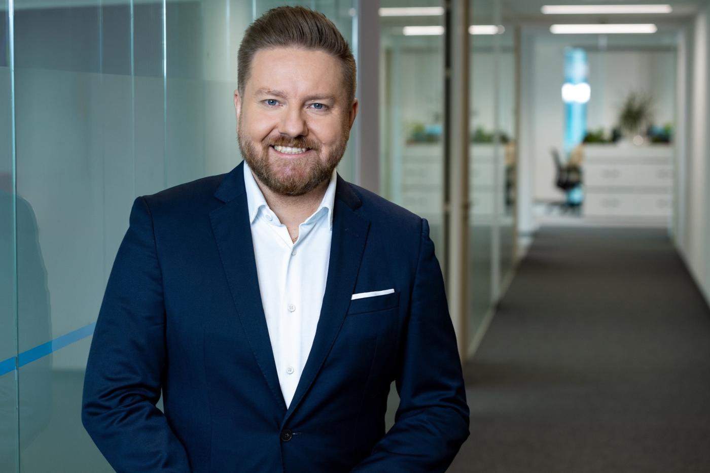 Bartosz Fedurek  prezes zarząd PGE Baltica fot. PGE Baltica