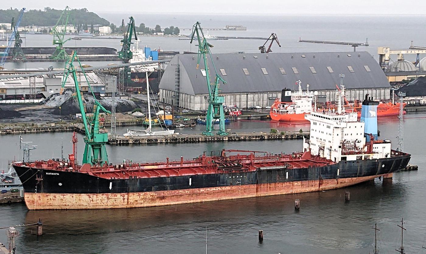 Rosyjski zbiornikowiec Khatanga / fot. Wikimedia Commons