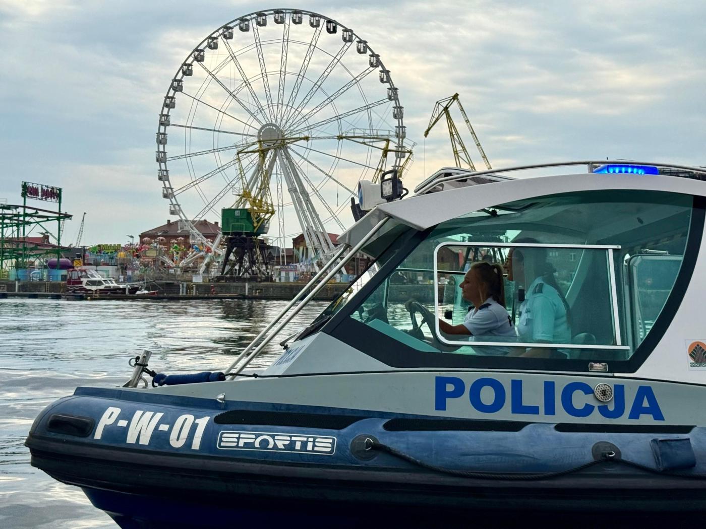 fot. Komisariat Wodny Policji w Szczecinie