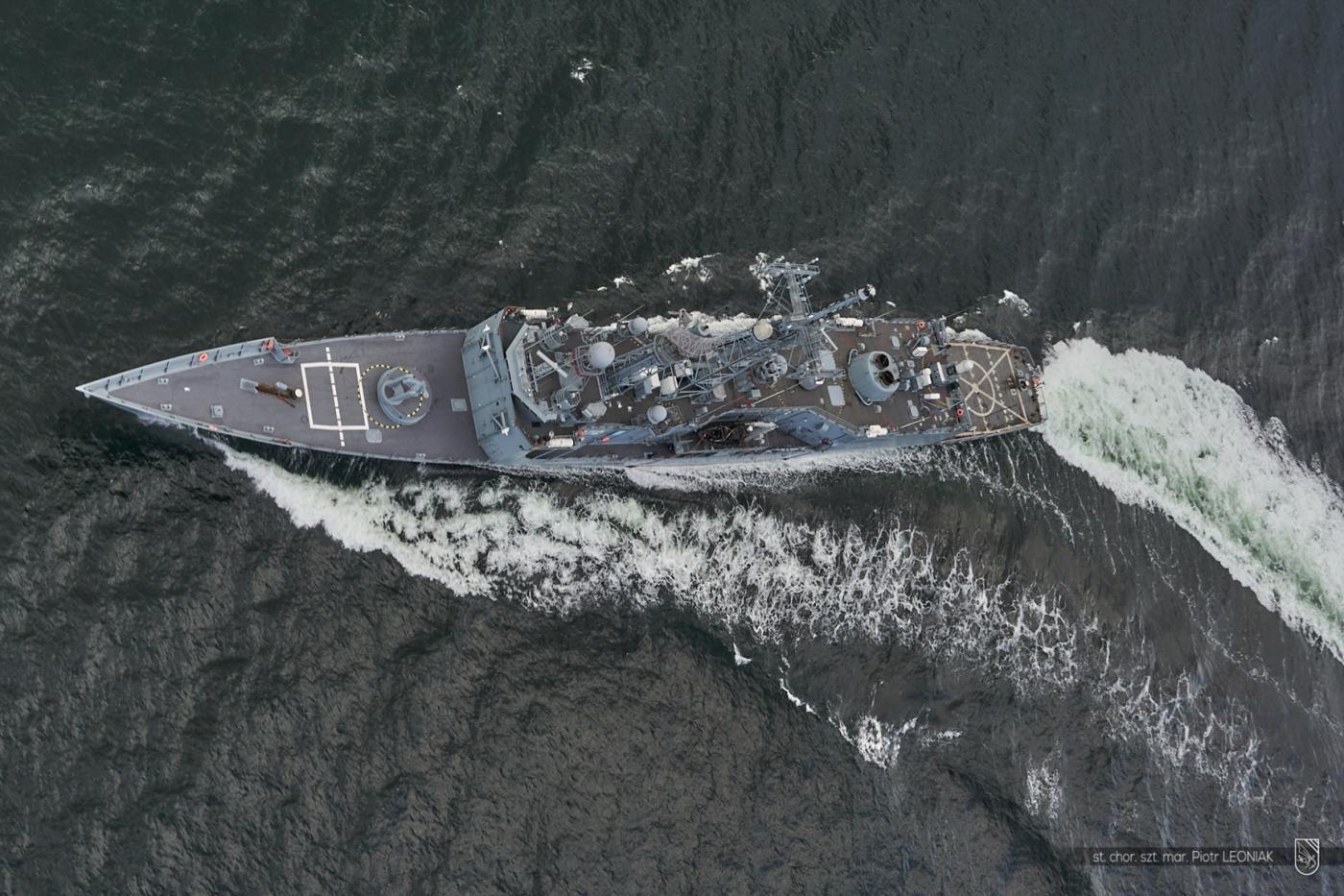 fot. st. chor. sztab. mar. Piotr Leoniak / 3FO / Marynarka Wojenna RP