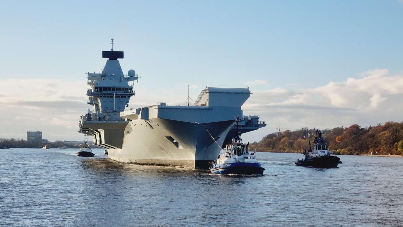 HMS Queen Elizabeth | fot. Bundeswehr