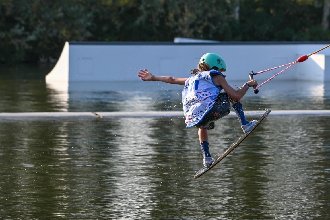 Rosa Grzędzińska-Aguiar na Mistrzostwach Europy Juniorów i Seniorów w Turynie / fot. cablewakeboard.net | Gazeta Morska
