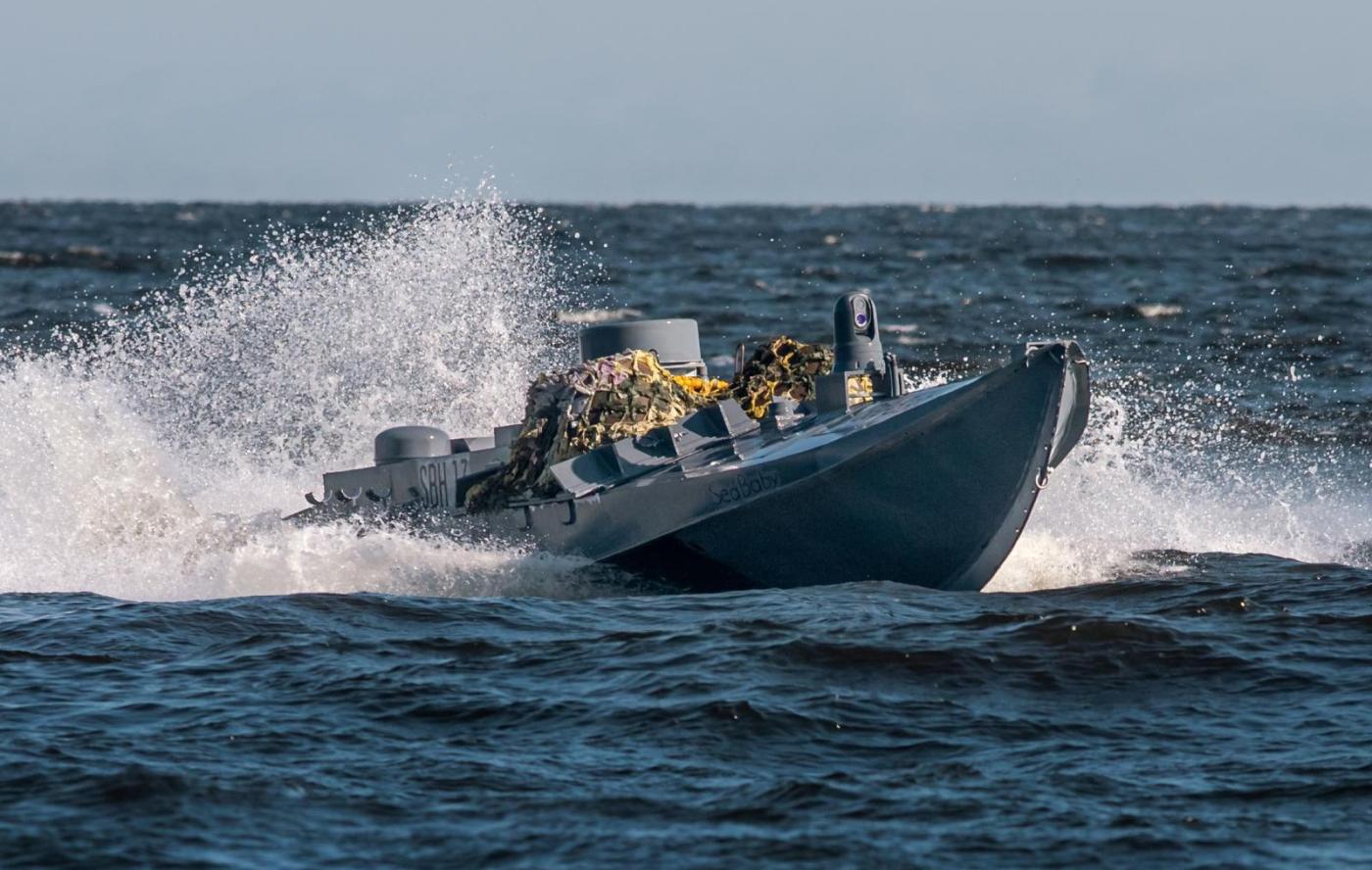 fot. Sea Baby  ukraiński wielozadaniowy bezzałogowy pojazd nawodny